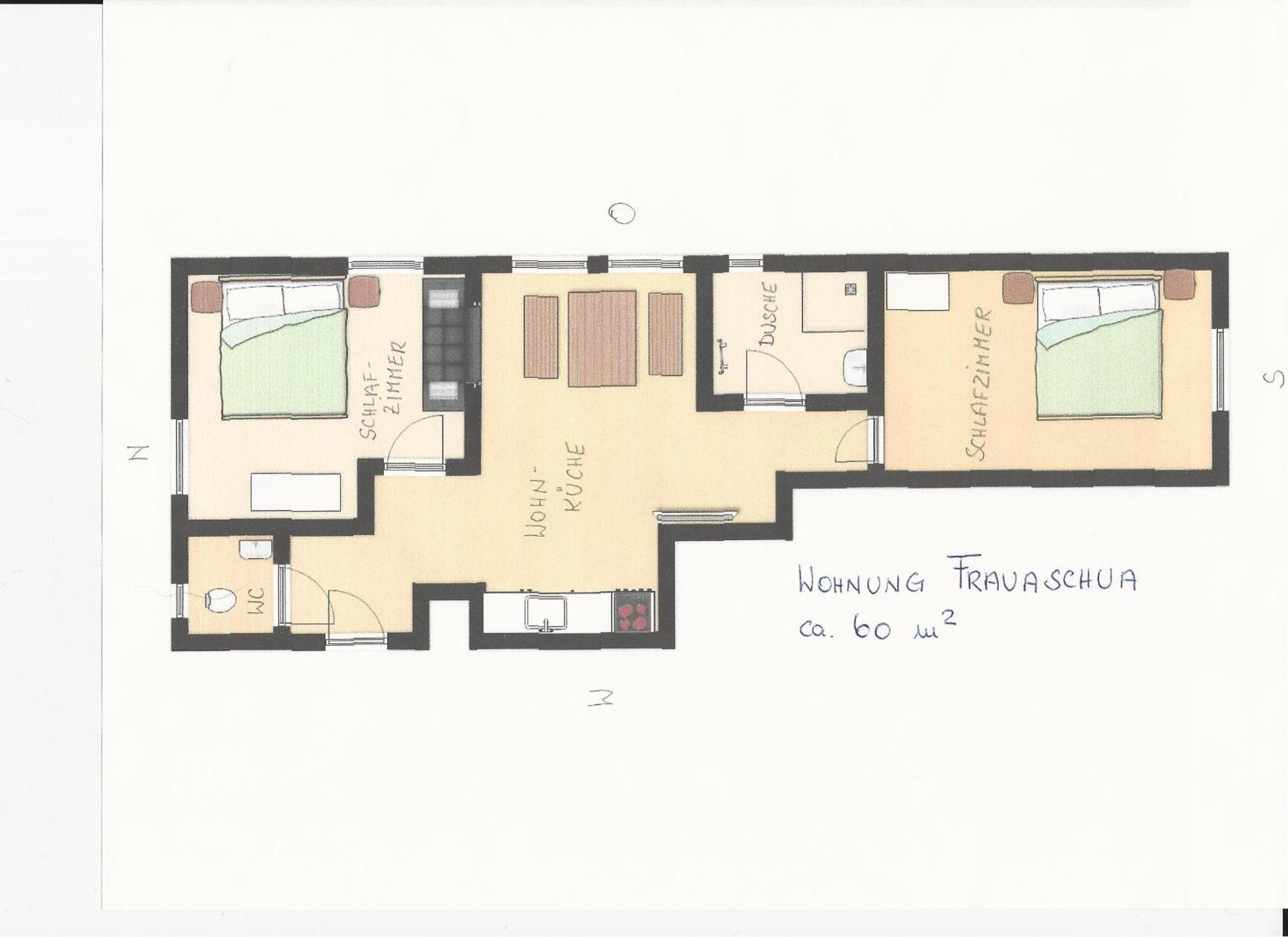 Apartmán Haus Gaudenz Warth  Pokoj fotografie