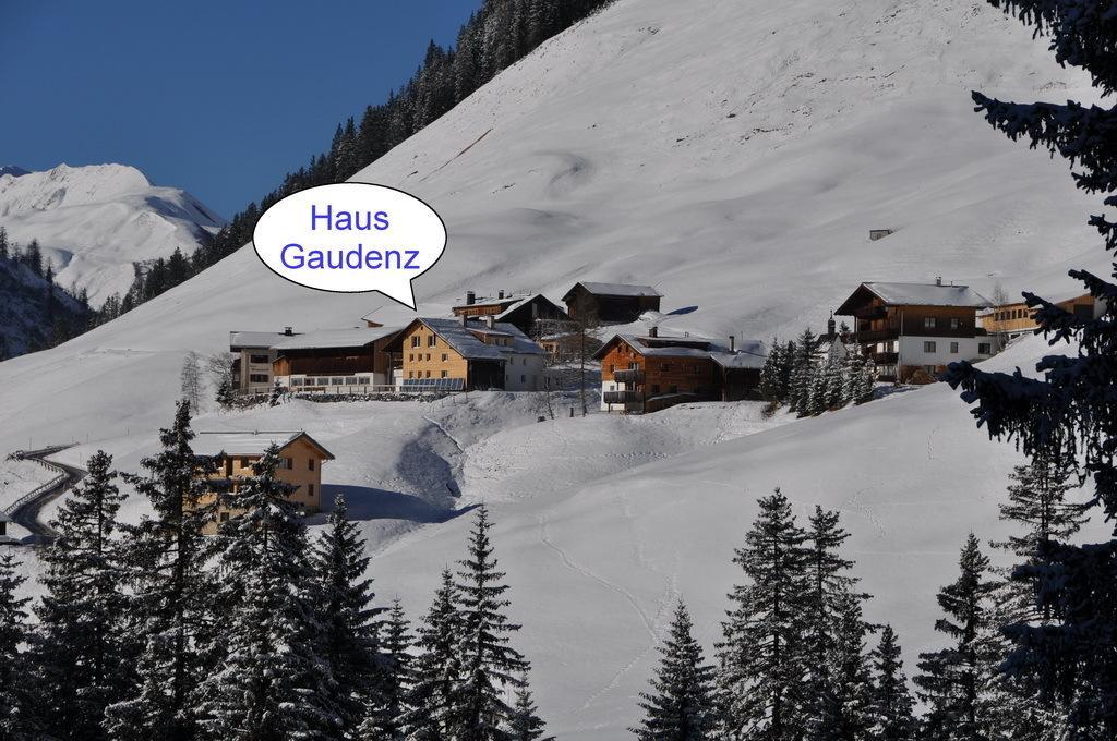 Apartmán Haus Gaudenz Warth  Exteriér fotografie