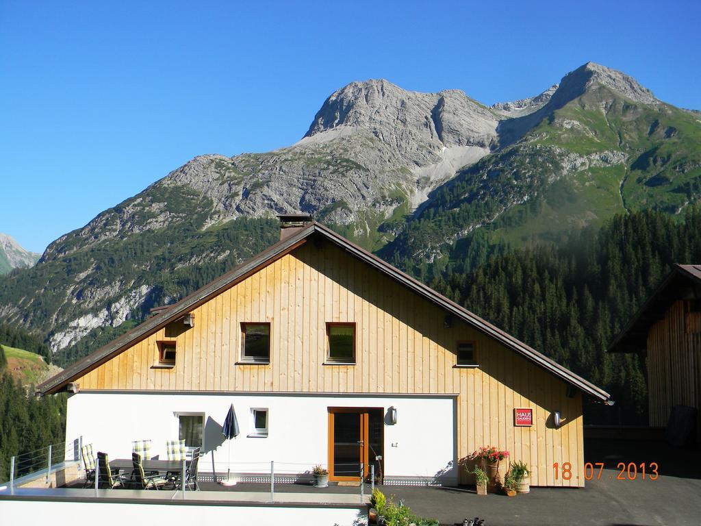 Apartmán Haus Gaudenz Warth  Exteriér fotografie