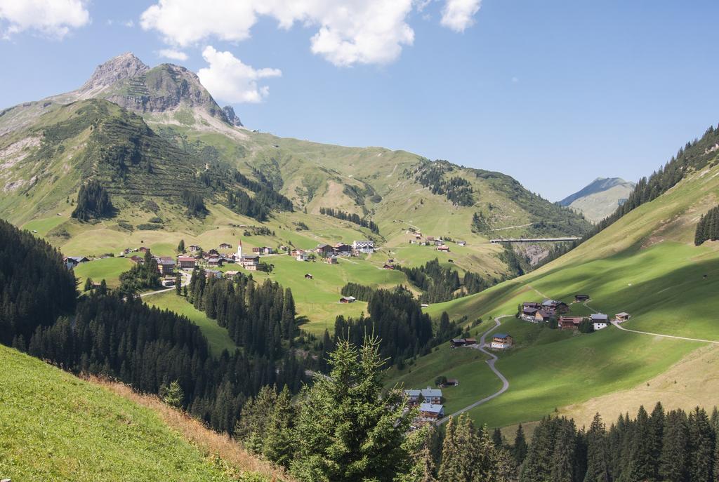 Apartmán Haus Gaudenz Warth  Exteriér fotografie